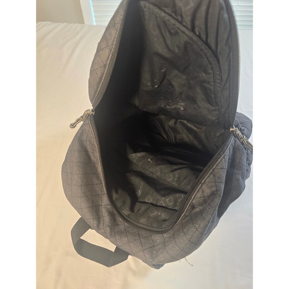 Vera Bradley Quilted Denim Backpack Gray Blue Diamond Stitch 26248-127 Bag main image 8